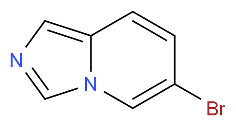 6-Bromoimidazo[1,5-a]pyridine_分子结构_CAS_1239880-00-2)