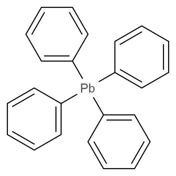 tetraphenylplumbane_分子结构_CAS_595-89-1