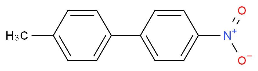 4-Methyl-4'-nitro-1,1'-biphenyl_分子结构_CAS_2143-88-6)