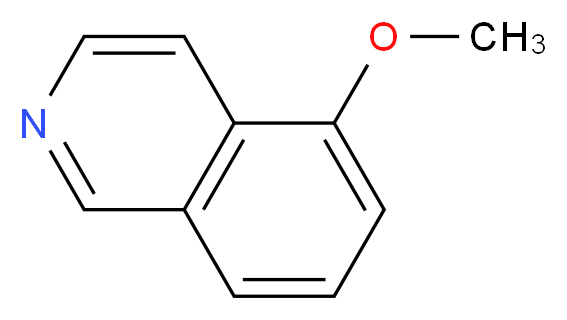 5-Methoxyisoquinoline_分子结构_CAS_90806-58-9)