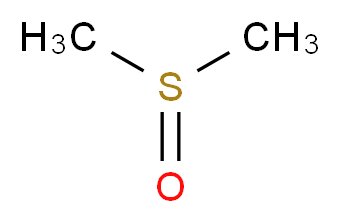 二甲基亚砜_分子结构_CAS_67-68-5)