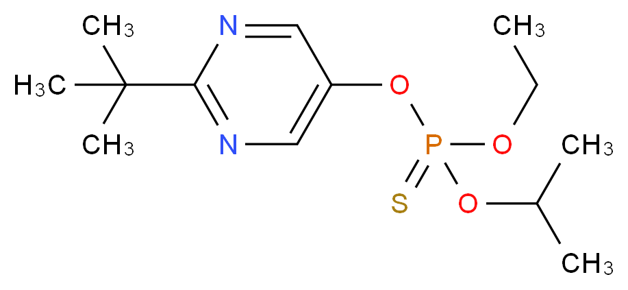 Tebupirimfos_分子结构_CAS_96182-53-5)