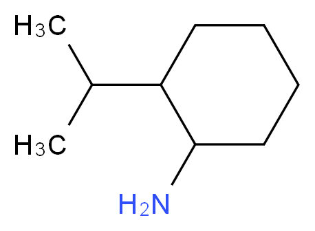 2-(propan-2-yl)cyclohexan-1-amine_分子结构_CAS_)