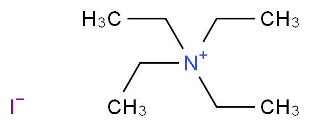 四乙基碘化铵_分子结构_CAS_68-05-3)