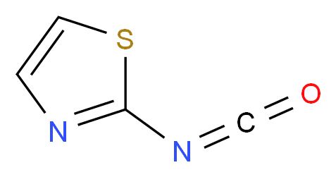 2-isocyanato-1,3-thiazole_分子结构_CAS_71189-23-6