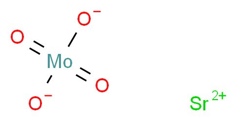 钼酸锶_分子结构_CAS_13470-04-7)