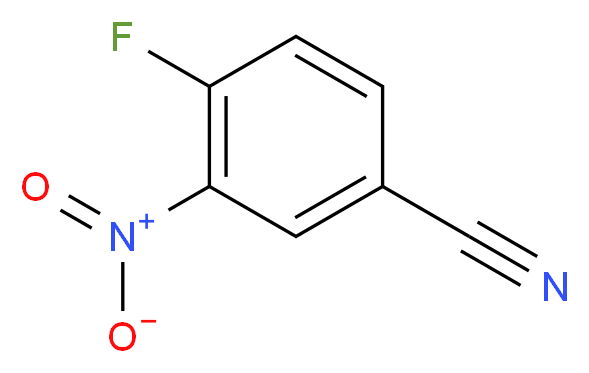 4-Fluoro-3-nitrobenzonitrile_分子结构_CAS_1009-35-4)