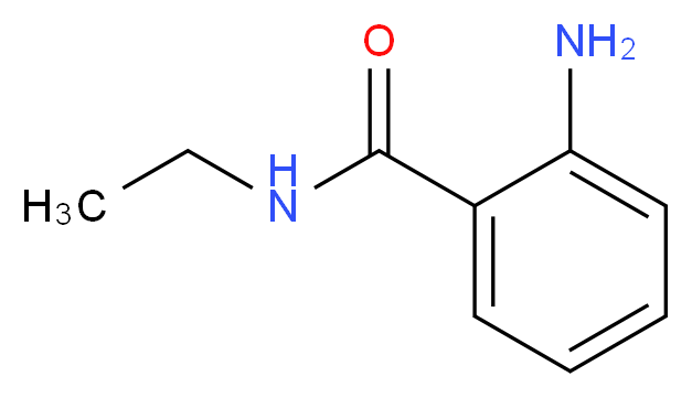 2-Amino-N-ethylbenzamide_分子结构_CAS_32212-29-6)