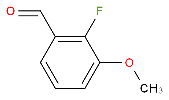 2-Fluoro-3-methoxybenzaldehyde 96%_分子结构_CAS_103438-88-6)