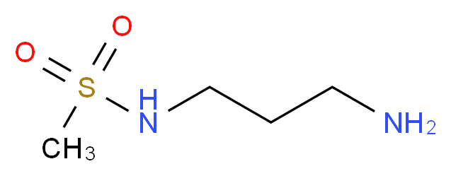 N-(3-Aminopropyl)methanesulfonamide_分子结构_CAS_88334-76-3)