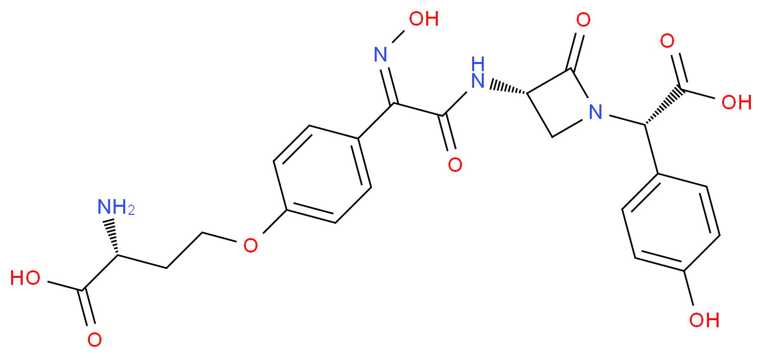 Nocardicin A_分子结构_CAS_39391-39-4)