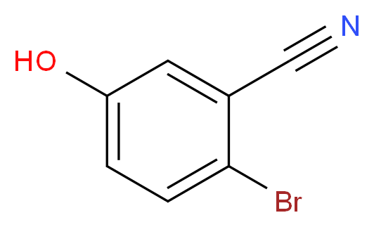2-Bromo-5-hydroxy-benzonitrile_分子结构_CAS_189680-06-6)