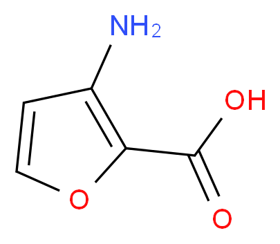 3-aminofuran-2-carboxylic acid_分子结构_CAS_1260849-97-5