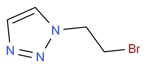 1-(2-bromoethyl)-1H-1,2,3-triazole_分子结构_CAS_1083172-01-3)