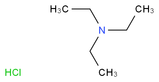 triethylamine hydrochloride_分子结构_CAS_554-68-7