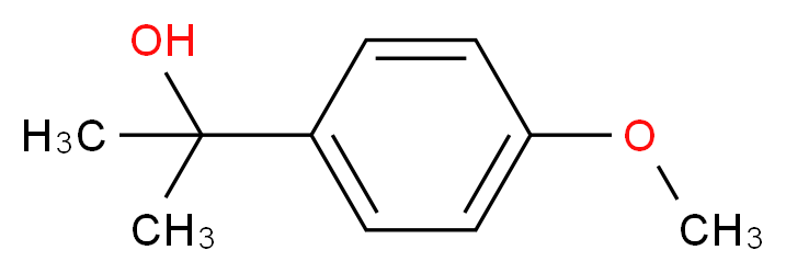 2-(4-Methoxyphenyl)propan-2-ol_分子结构_CAS_7428-99-1)