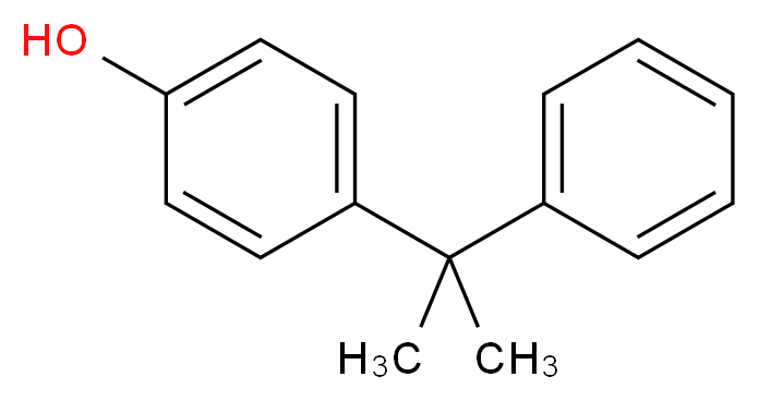 p-HYDROXY-2,2-DIPHENYLPROPANE_分子结构_CAS_599-64-4)