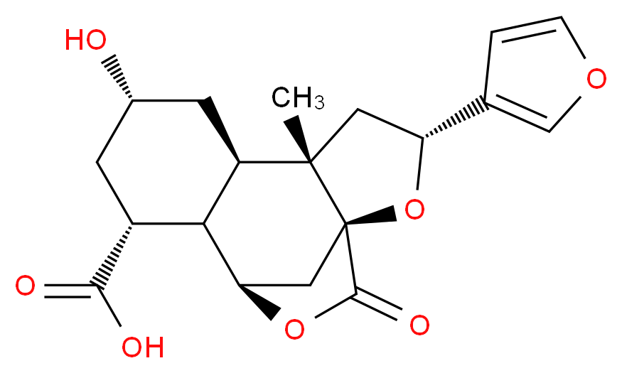 Diosbulbin C_分子结构_CAS_20086-07-1)