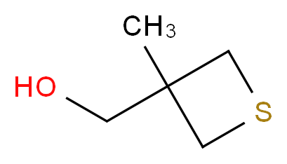 (3-methyl-3-thietanyl)methanol_分子结构_CAS_57523-13-4)