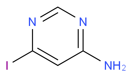 6-iodopyrimidin-4-amine_分子结构_CAS_53557-69-0