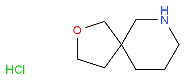 2-oxa-7-azaspiro[4.5]decane hydrochloride_分子结构_CAS_374795-37-6