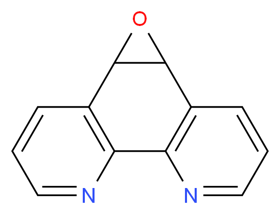 3-oxa-9,12-diazatetracyclo[9.4.0.0<sup>2</sup>,<sup>4</sup>.0<sup>5</sup>,<sup>1</sup><sup>0</sup>]pentadeca-1(11),5(10),6,8,12,14-hexaene_分子结构_CAS_65115-91-5