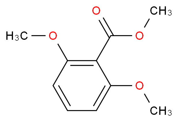 methyl 2,6-dimethoxybenzoate_分子结构_CAS_2065-27-2