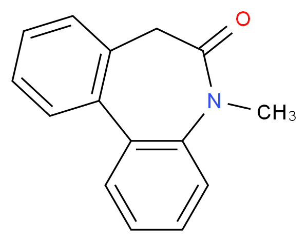 5,7-Dihydro-5-methyl-6H-dibenz[b,d]azepin-6-one_分子结构_CAS_209984-30-5)