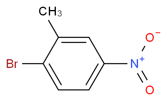 1-bromo-2-methyl-4-nitrobenzene_分子结构_CAS_7149-70-4