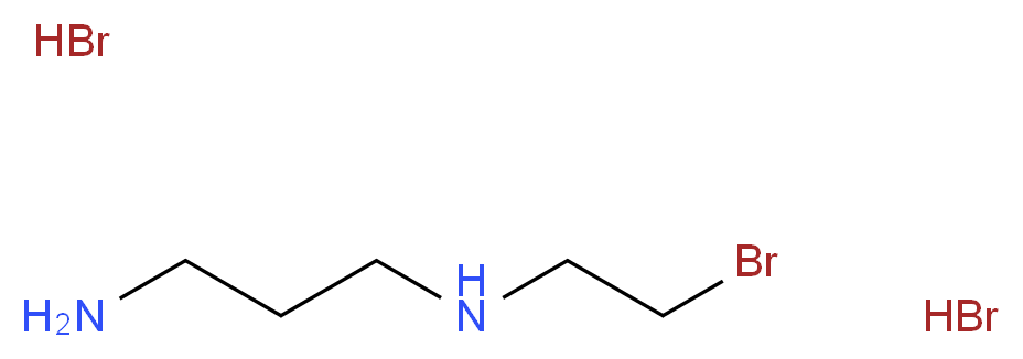 N-(2-Bromoethyl)-1,3-propanediamine dihydrobromide_分子结构_CAS_23545-42-8)