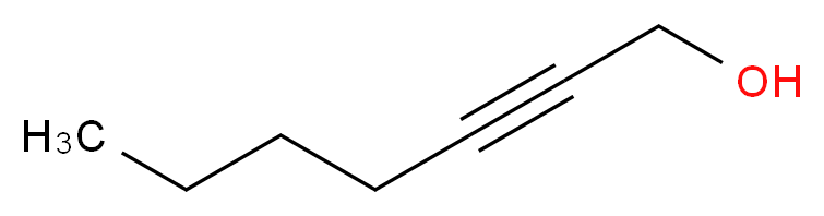 2-HEPTYN-1-OL_分子结构_CAS_1002-36-4)