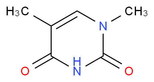 1,5-dimethyl-1,2,3,4-tetrahydropyrimidine-2,4-dione_分子结构_CAS_4160-72-9