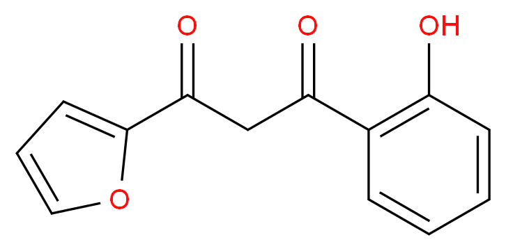 1-(2-furyl)-3-(2-hydroxyphenyl)propane-1,3-dione_分子结构_CAS_65599-35-1)