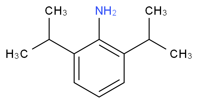 2,6-bis(propan-2-yl)aniline_分子结构_CAS_24544-04-5