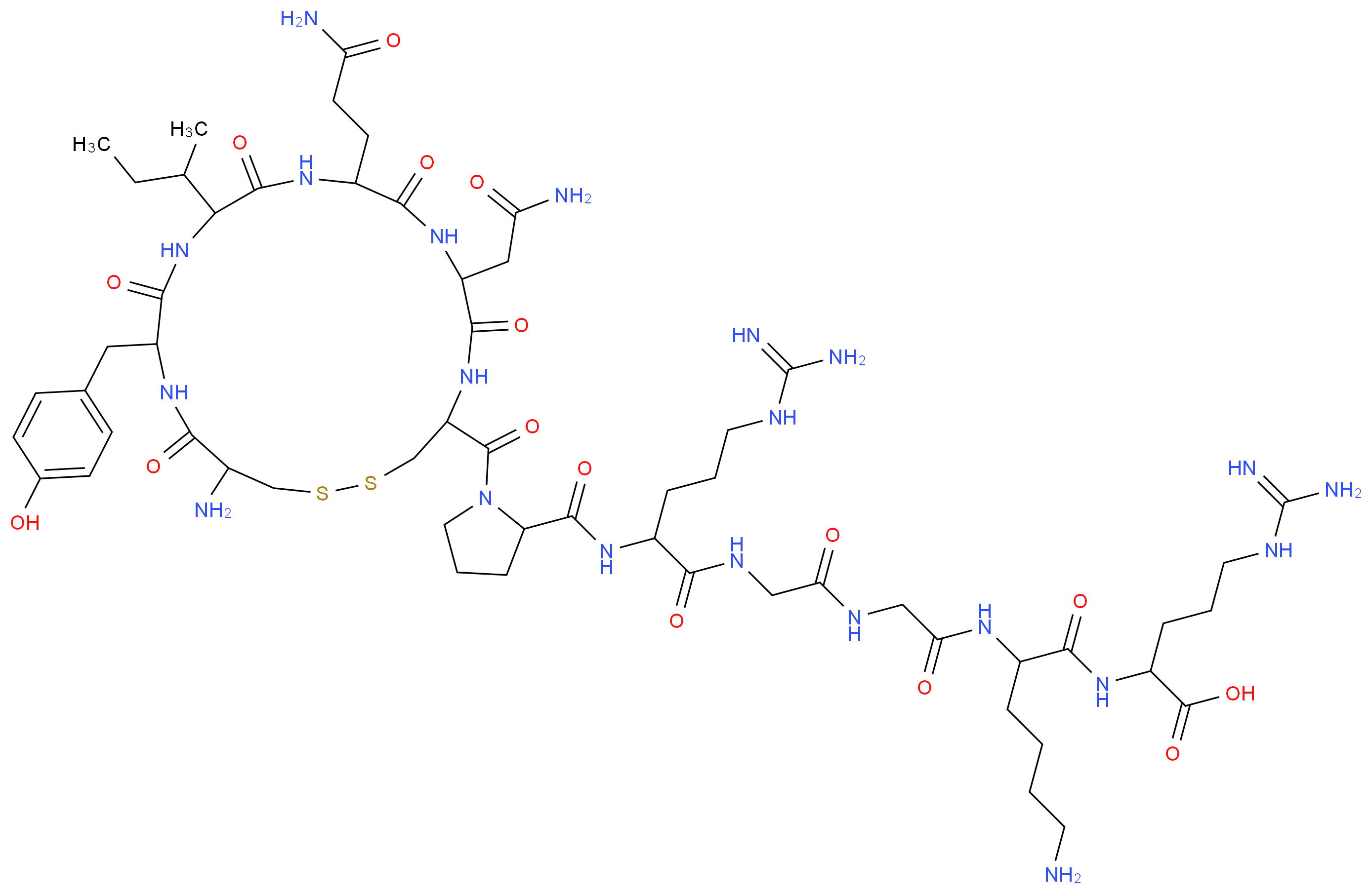 [Arg8]-Vasotocin-Gly-Lys-Arg_分子结构_CAS_122842-47-1)