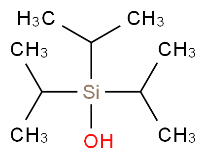 三异丙基硅烷醇_分子结构_CAS_17877-23-5)