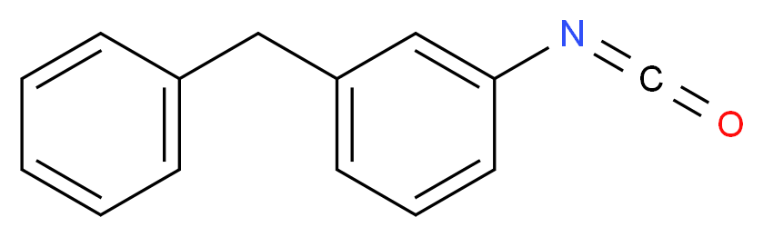 1-benzyl-3-isocyanatobenzene_分子结构_CAS_480439-07-4