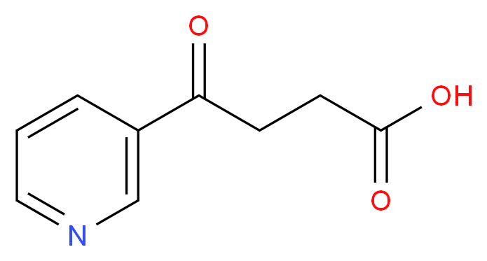 γ-Oxo-3-pyridinebutyric Acid_分子结构_CAS_4192-31-8)