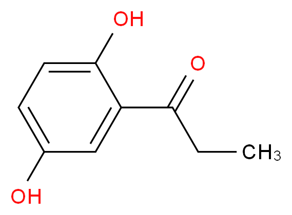 1-(2,5-dihydroxyphenyl)propan-1-one_分子结构_CAS_)