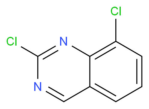 2,8-dichloroquinazoline_分子结构_CAS_67092-20-0