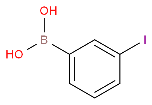 3-碘苯硼酸_分子结构_CAS_221037-98-5)