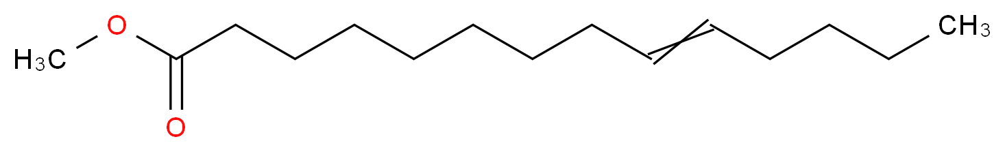 MYRISTOLEIC ACID METHYL ESTER_分子结构_CAS_56219-06-8)