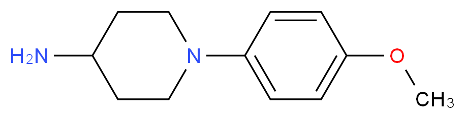 1-(4-methoxyphenyl)piperidin-4-amine_分子结构_CAS_259663-88-2)