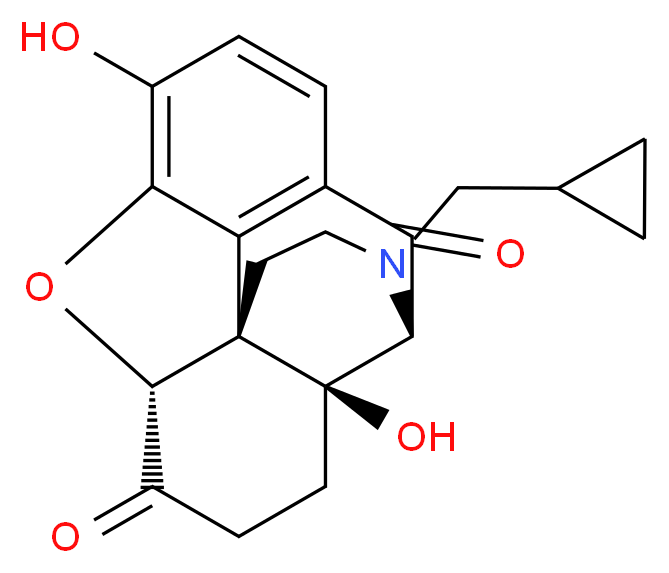 10-Oxo Naltrexone_分子结构_CAS_96445-14-6)
