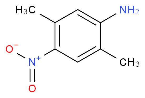 2,5-dimethyl-4-nitroaniline_分子结构_CAS_3139-05-7