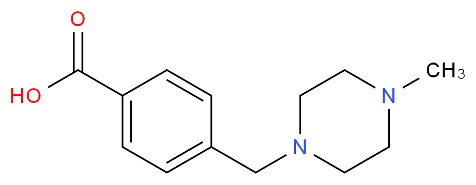 4-(4-Methylpiperazinomethyl)benzoic Acid, Dihydrochloride_分子结构_CAS_106261-49-8)