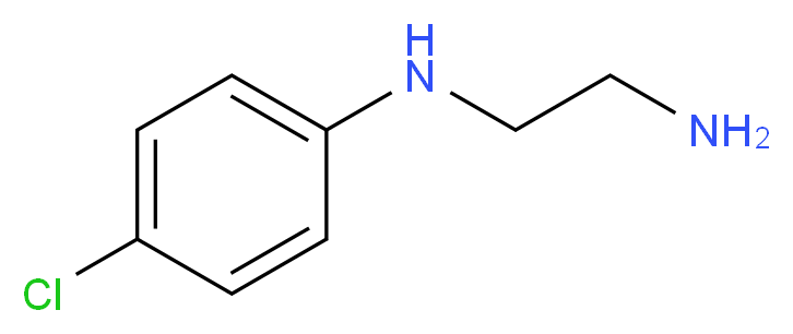 N-(2-Aminoethyl)-N-(4-chlorophenyl)amine_分子结构_CAS_14088-84-7)