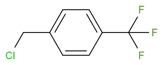 4-(三氟甲基)氯苄_分子结构_CAS_939-99-1)