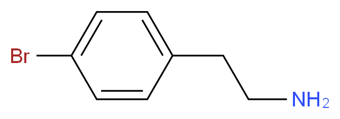 2-(4-bromophenyl)ethan-1-amine_分子结构_CAS_)