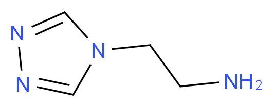 2-(4H-1,2,4-triazol-4-yl)ethan-1-amine_分子结构_CAS_1008526-84-8